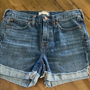 Madewell Classic Blue Jean Shorts
